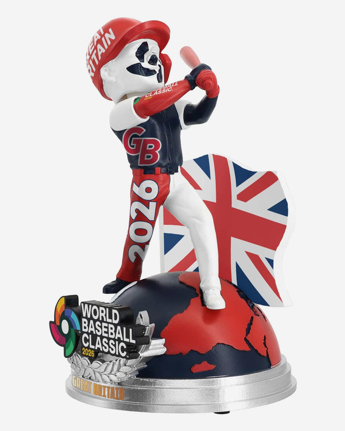 Great Britain 2026 World Baseball Classic Bobbles on Parade Bobblehead FOCO - FOCO.com