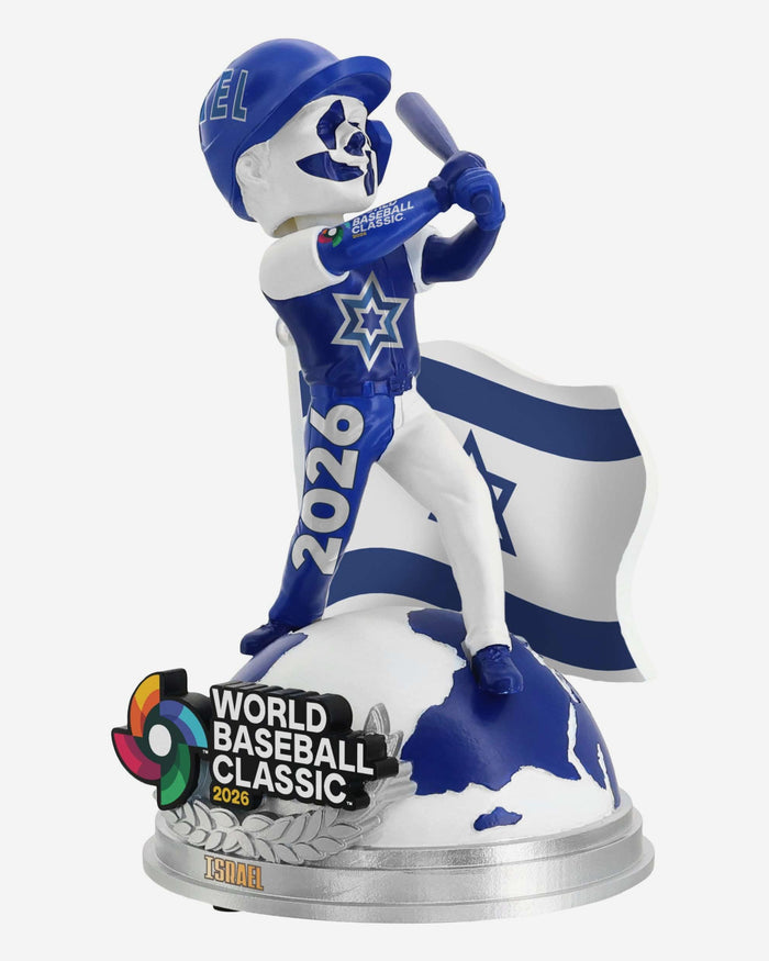 Israel 2026 World Baseball Classic Bobbles on Parade Bobblehead FOCO - FOCO.com