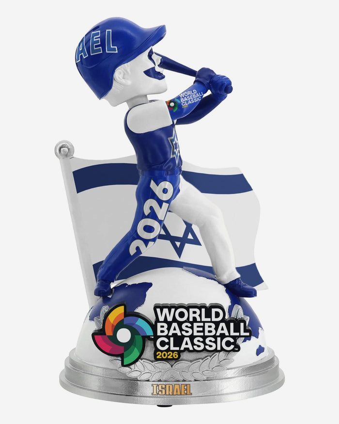 Israel 2026 World Baseball Classic Bobbles on Parade Bobblehead FOCO - FOCO.com