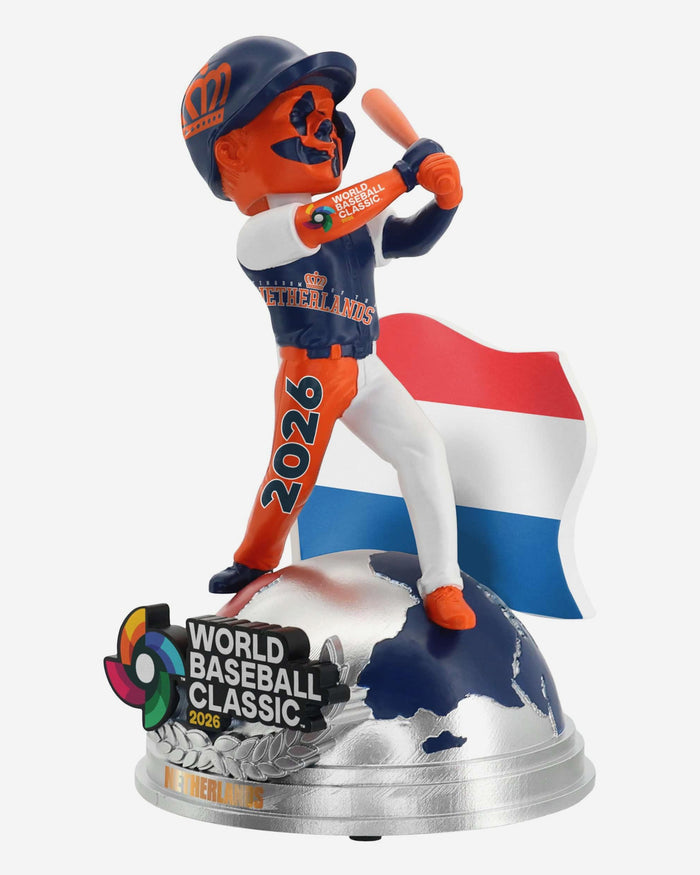 Netherlands 2026 World Baseball Classic Bobbles on Parade Bobblehead FOCO - FOCO.com