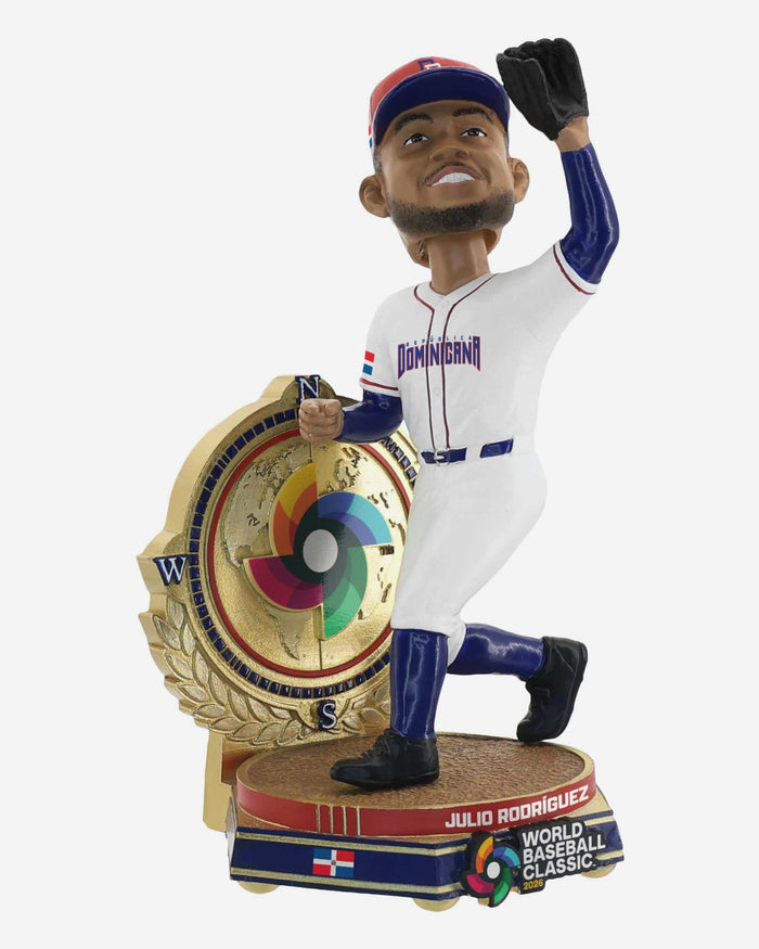 Julio Rodriguez Dominican Republic 2026 World Baseball Classic Bobblehead FOCO - FOCO.com