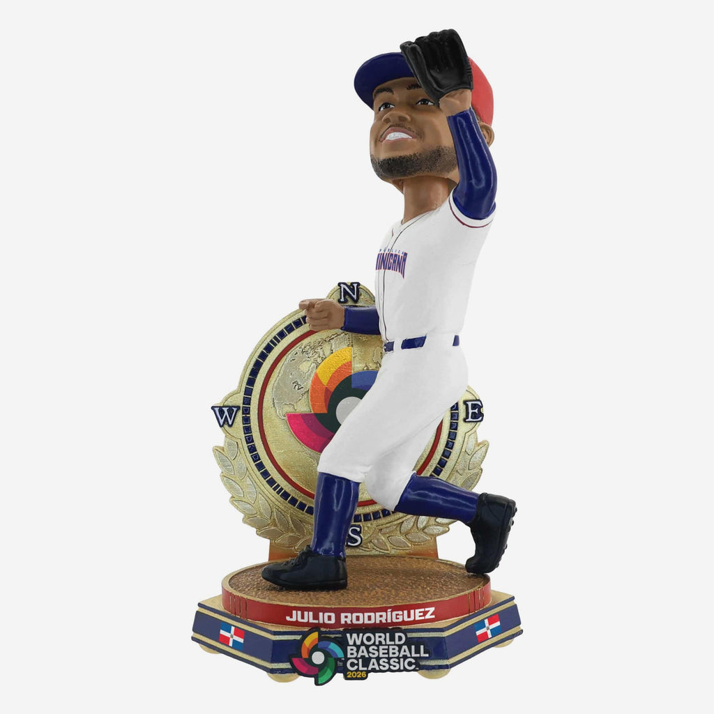 Julio Rodriguez Dominican Republic 2026 World Baseball Classic Bobblehead FOCO - FOCO.com