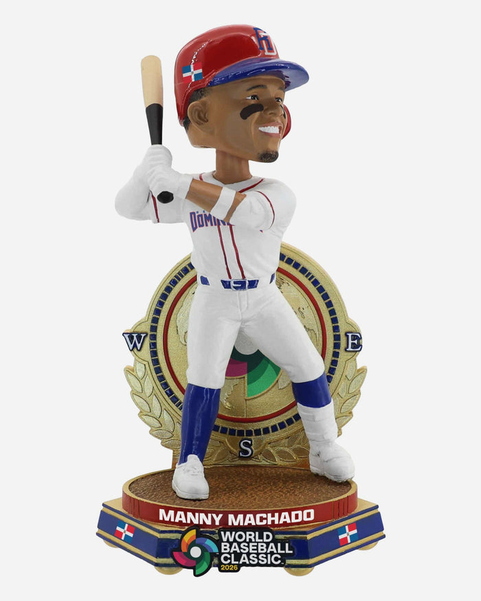 Manny Machado Dominican Republic 2026 World Baseball Classic Bobblehead FOCO - FOCO.com