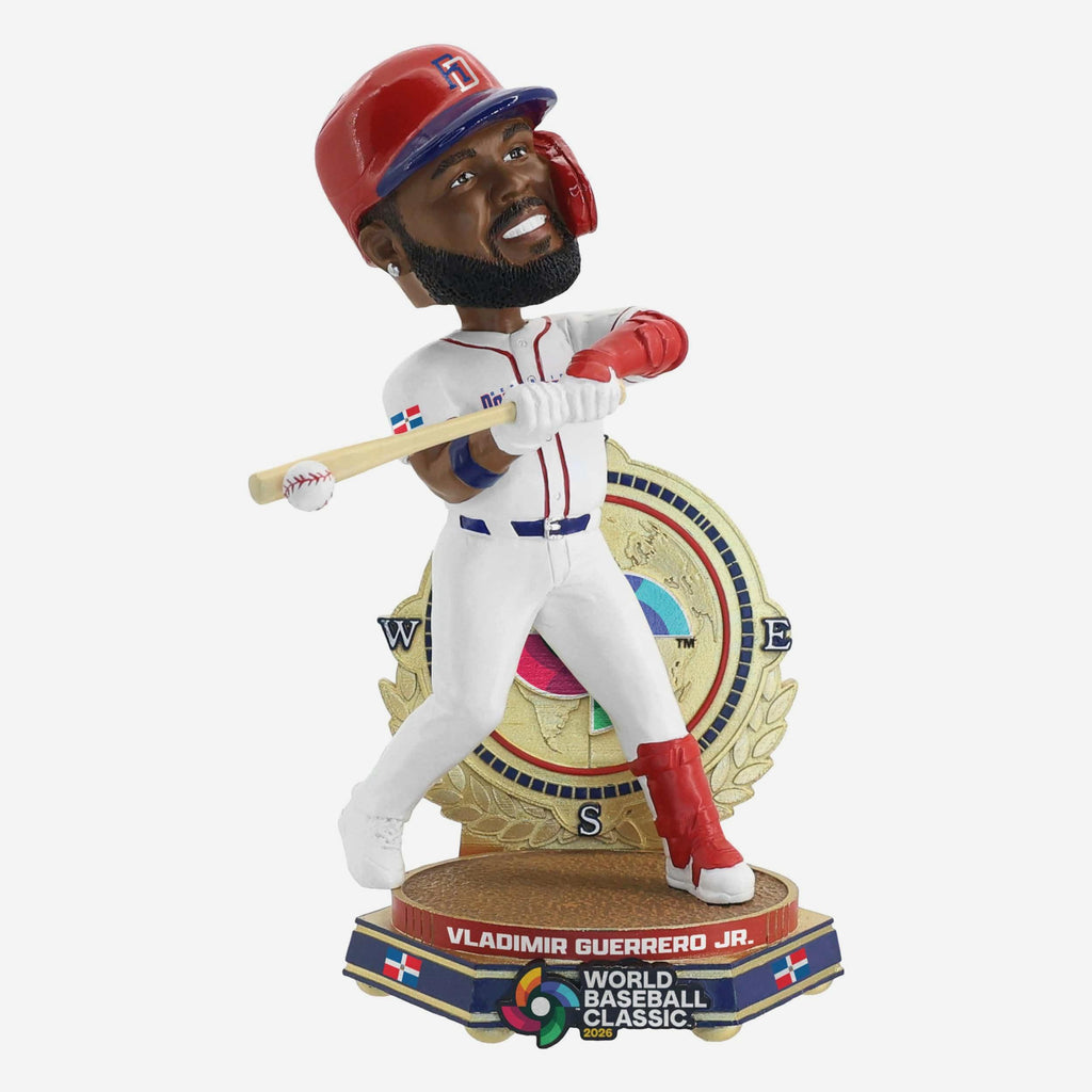 Vladimir Guerrero Jr Dominican Republic 2026 World Baseball Classic Bobblehead FOCO - FOCO.com