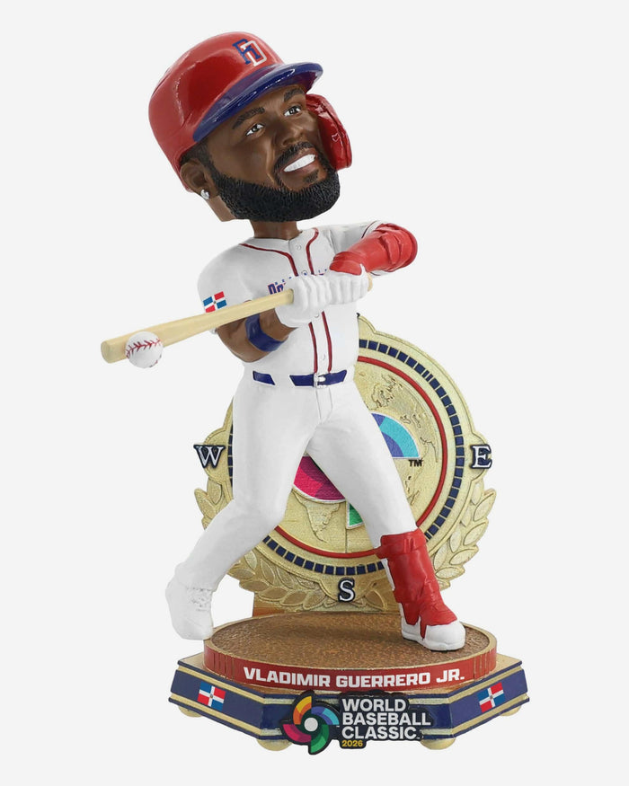 Vladimir Guerrero Jr Dominican Republic 2026 World Baseball Classic Bobblehead FOCO - FOCO.com