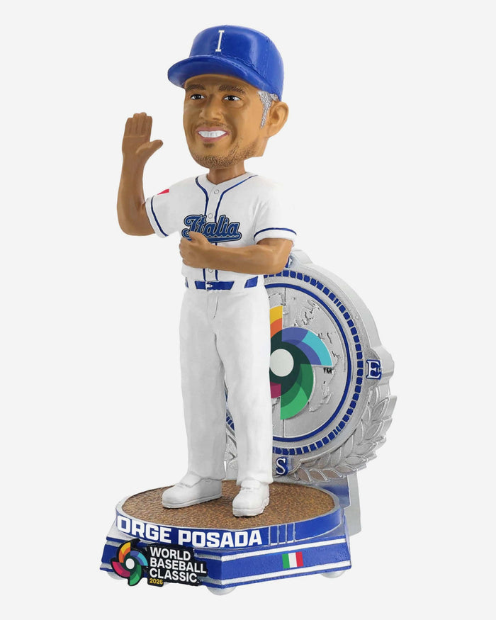 Jorge Posada Italy 2026 World Baseball Classic Coach Bobblehead FOCO - FOCO.com