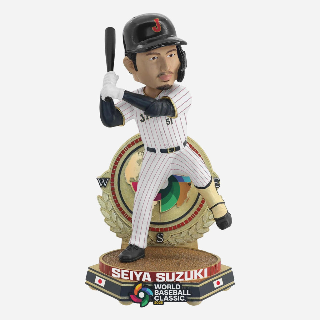 Seiya Suzuki Japan 2026 World Baseball Classic Bobblehead FOCO - FOCO.com