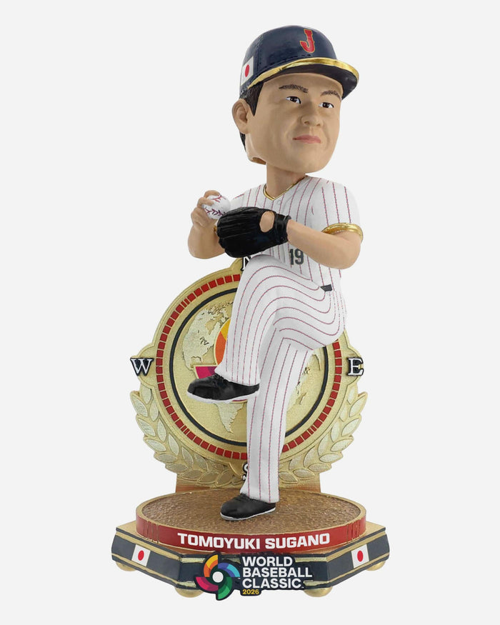 Tomoyuki Sugano Japan 2026 World Baseball Classic Bobblehead FOCO - FOCO.com