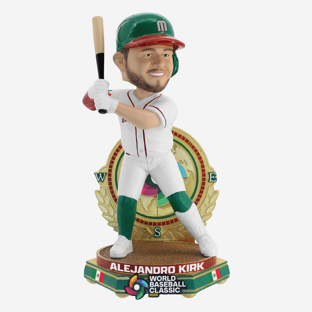 Alejandro Kirk Mexico 2026 World Baseball Classic Bobblehead FOCO - FOCO.com