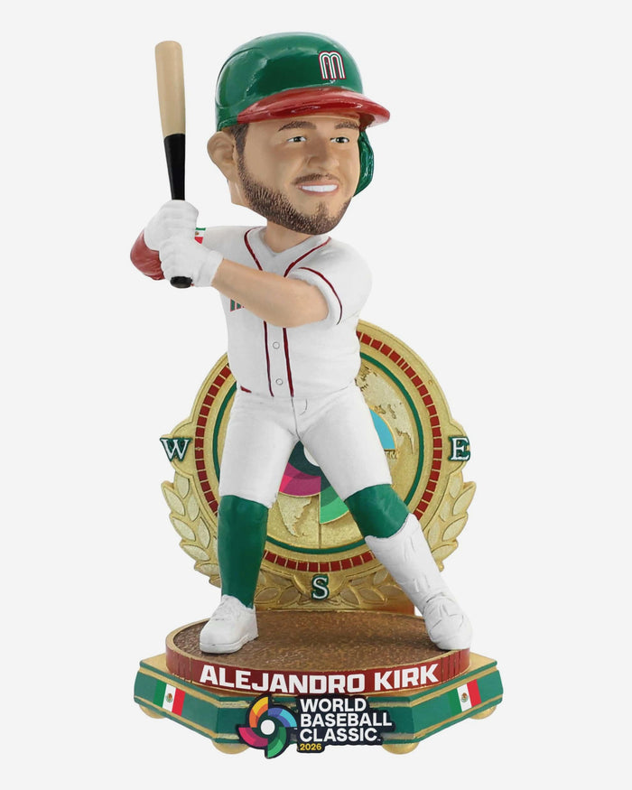 Alejandro Kirk Mexico 2026 World Baseball Classic Bobblehead FOCO - FOCO.com