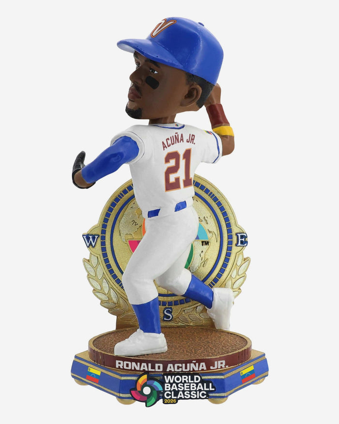Ronald Acuna Jr Venezuela 2026 World Baseball Classic Bobblehead FOCO - FOCO.com