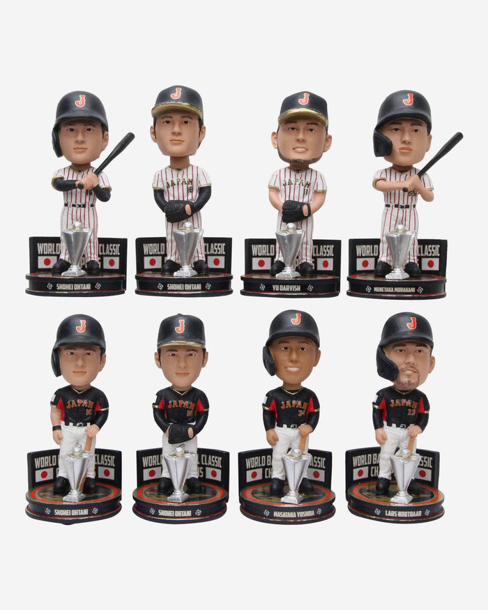 Japan 2023 World Baseball Classic Champions Mini Bobblehead Boxed Set FOCO - FOCO.com