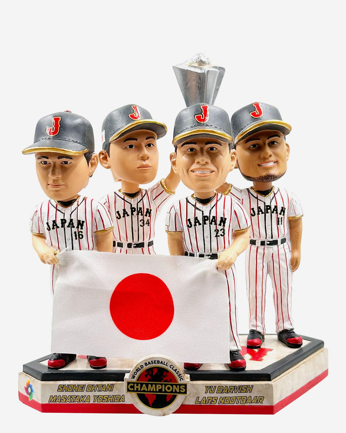 Japan 2023 World Baseball Classic Champions Mini Bobblehead Scene FOCO - FOCO.com