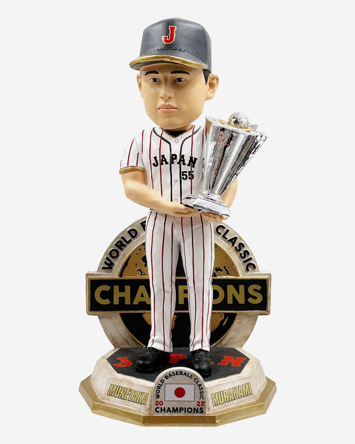 Munetaka Murakami Japan 2023 World Baseball Classic Champions Bobblehead FOCO - FOCO.com