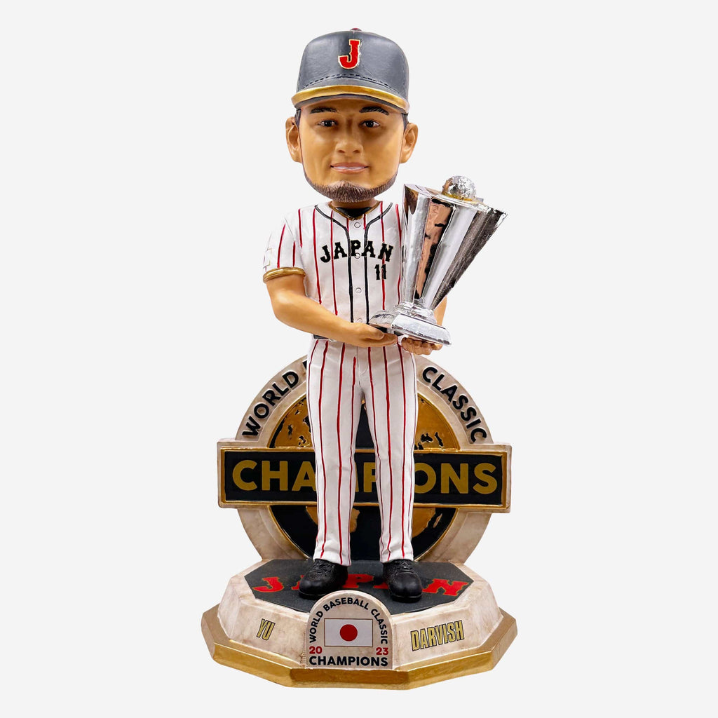 Yu Darvish Japan 2023 World Baseball Classic Champions Bobblehead FOCO - FOCO.com