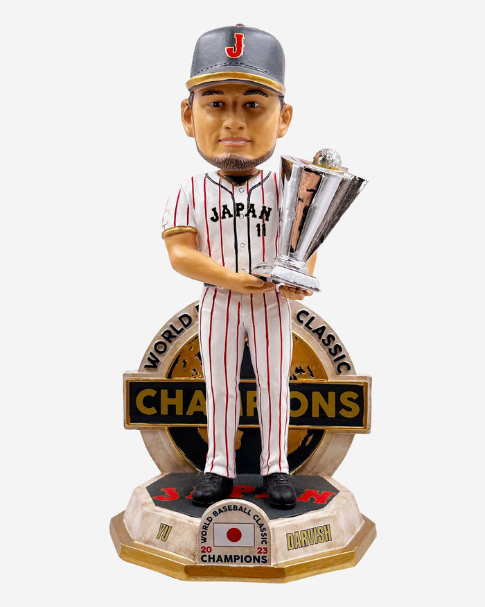 Yu Darvish Japan 2023 World Baseball Classic Champions Bobblehead FOCO - FOCO.com