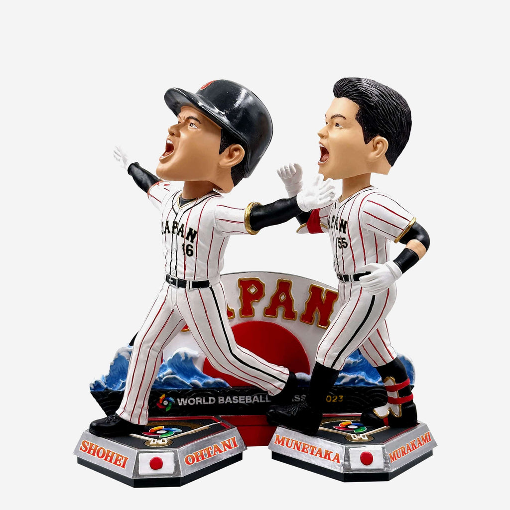 Shohei Ohtani & Munetaka Murakami Japan 2023 World Baseball Classic Walk-Off Dual Bobblehead FOCO - FOCO.com