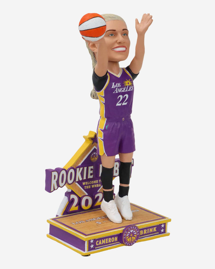 Cameron Brink Los Angeles Sparks Rookie Debut Bobblehead FOCO - FOCO.com