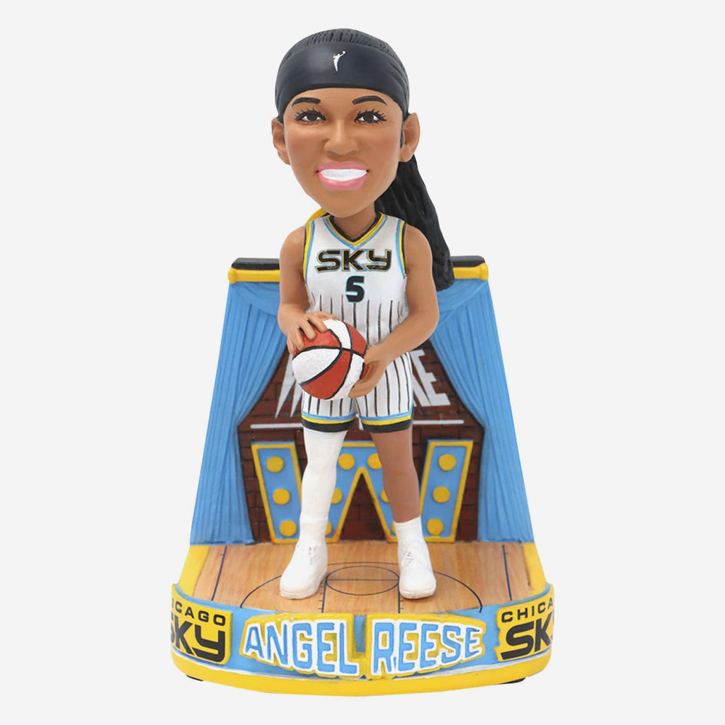 Angel Reese Chicago Sky Welcome To The W Bobblehead FOCO - FOCO.com