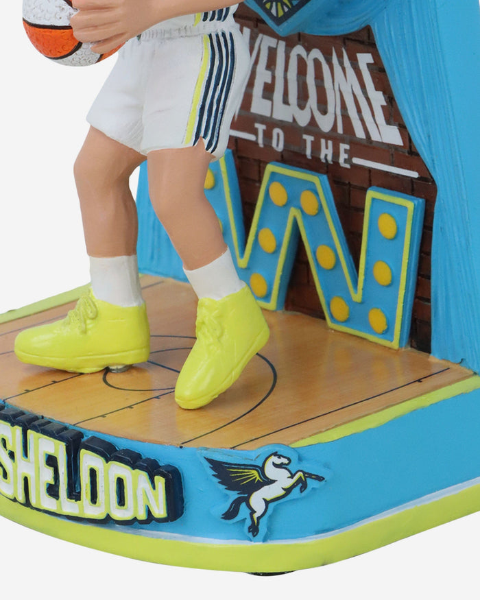 Jacy Sheldon Dallas Wings Welcome To The W Bobblehead FOCO - FOCO.com