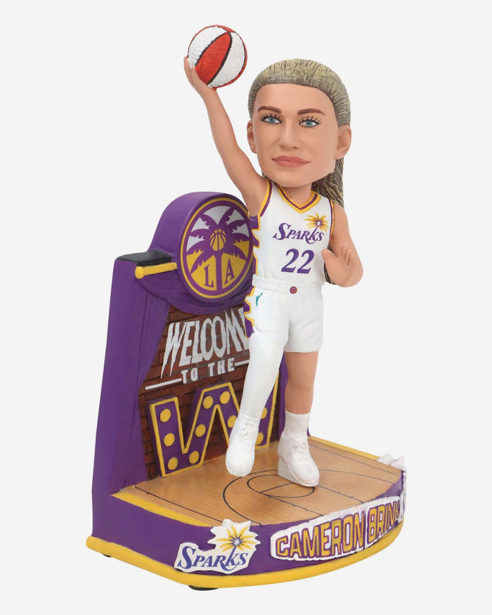 Cameron Brink Los Angeles Sparks Welcome to the W Bobblehead FOCO - FOCO.com