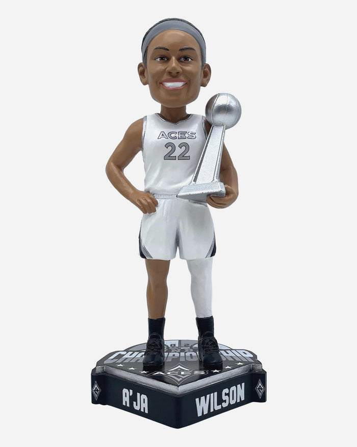 A’ja Wilson Las Vegas Aces 2025 WNBA Champions Bobblehead FOCO - FOCO.com