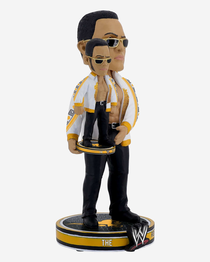 The Rock WWE Bobble Dubblz Bobblehead FOCO - FOCO.com