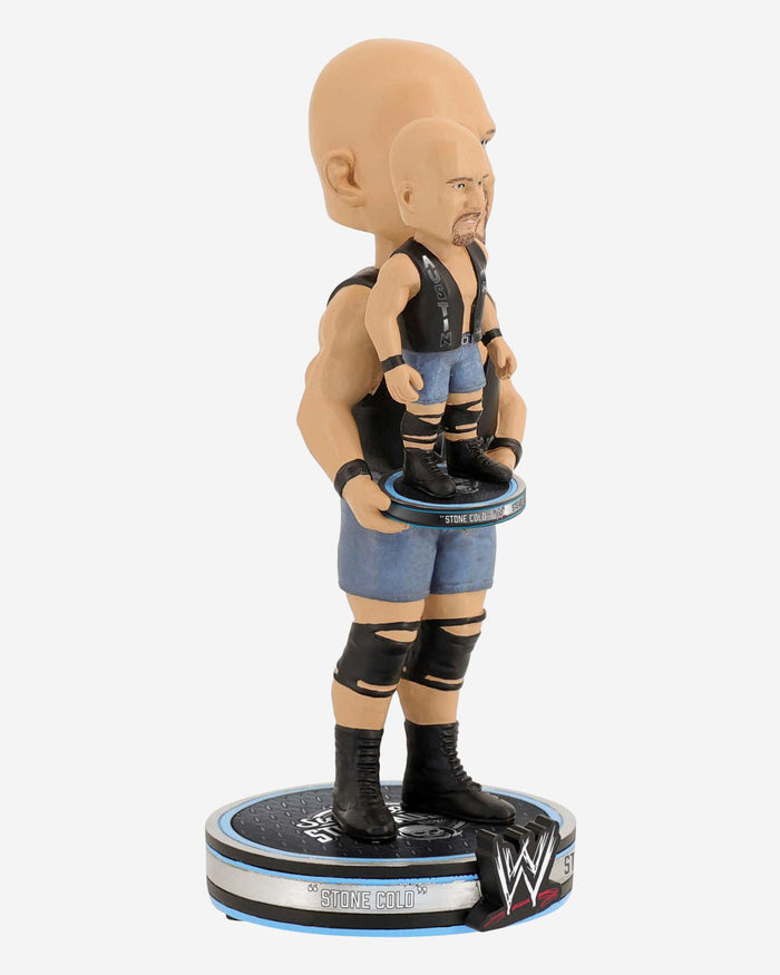 Stone Cold Steve Austin WWE Bobble Dubblz Bobblehead FOCO - FOCO.com