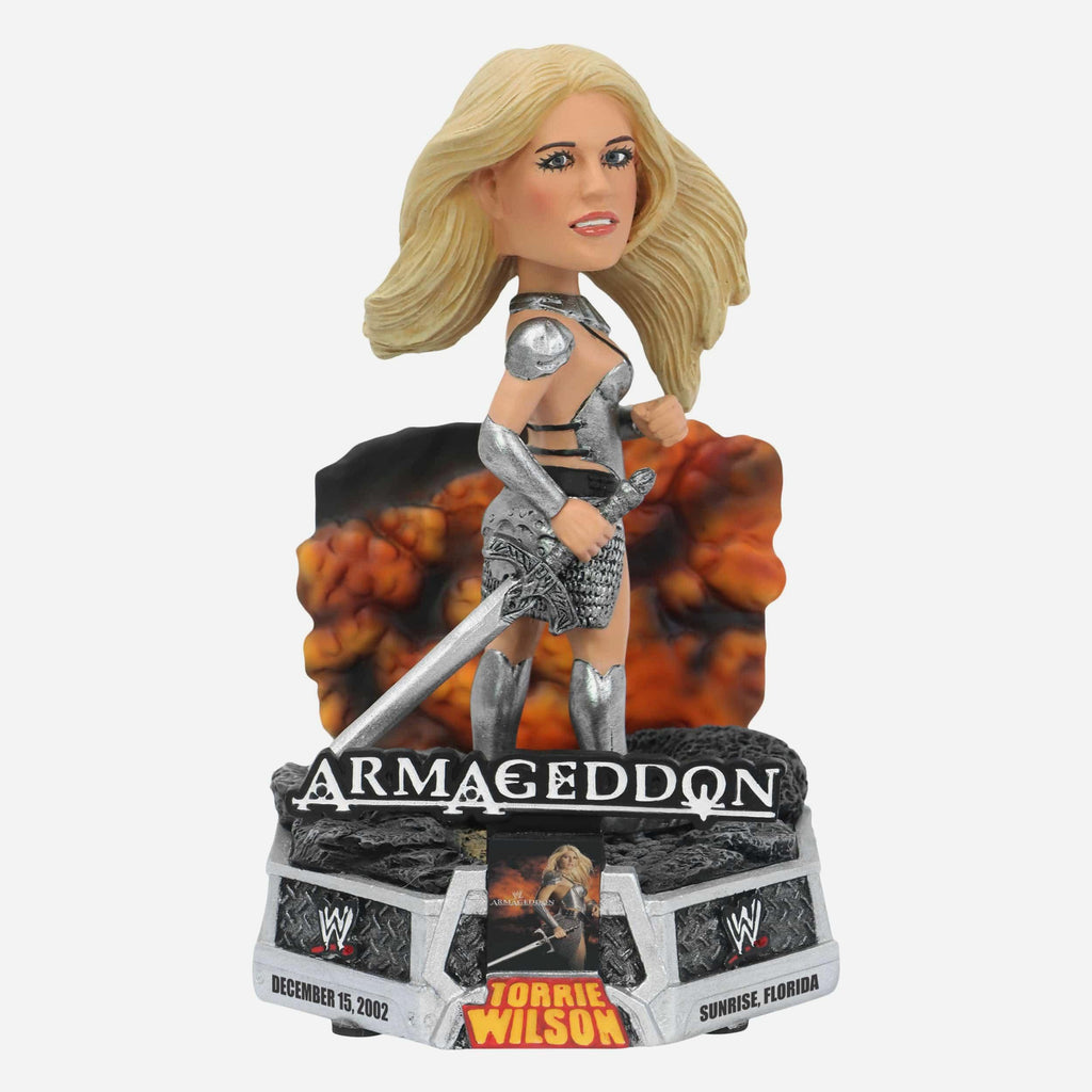 Torrie Wilson WWE Armageddon December 2002 Poster Bobblehead FOCO - FOCO.com