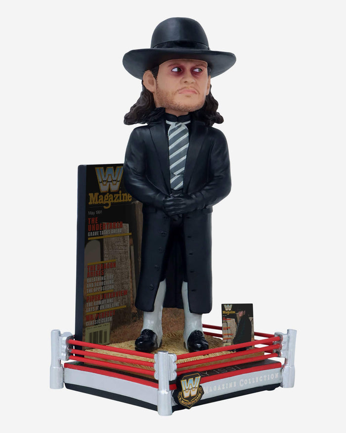 The Undertaker Grave Tasks Ahead WWE Magazine Cover Bobblehead FOCO - FOCO.com