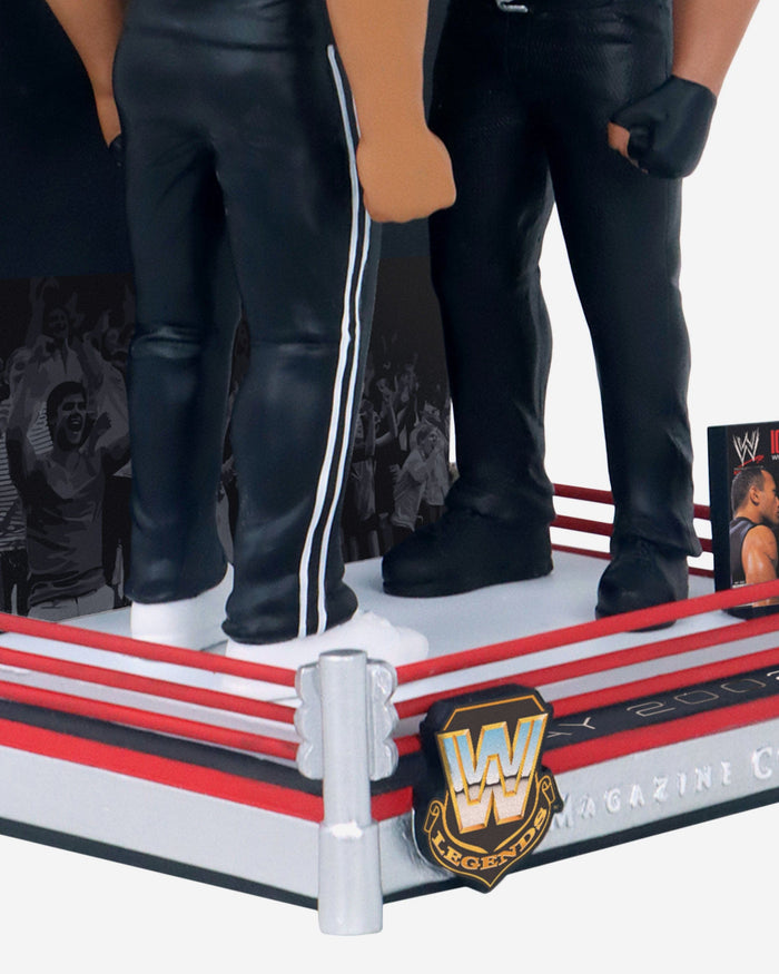 The Rock & Hulk Hogan Icon vs Icon WWE Magazine Cover Bobblehead FOCO - FOCO.com