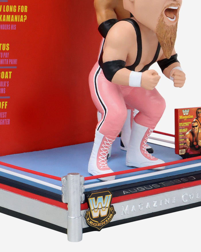 Bret Hit Man Hart & Jim The Anvil Neidhart Hart Foundation WWE Magazine Cover Bobblehead FOCO - FOCO.com