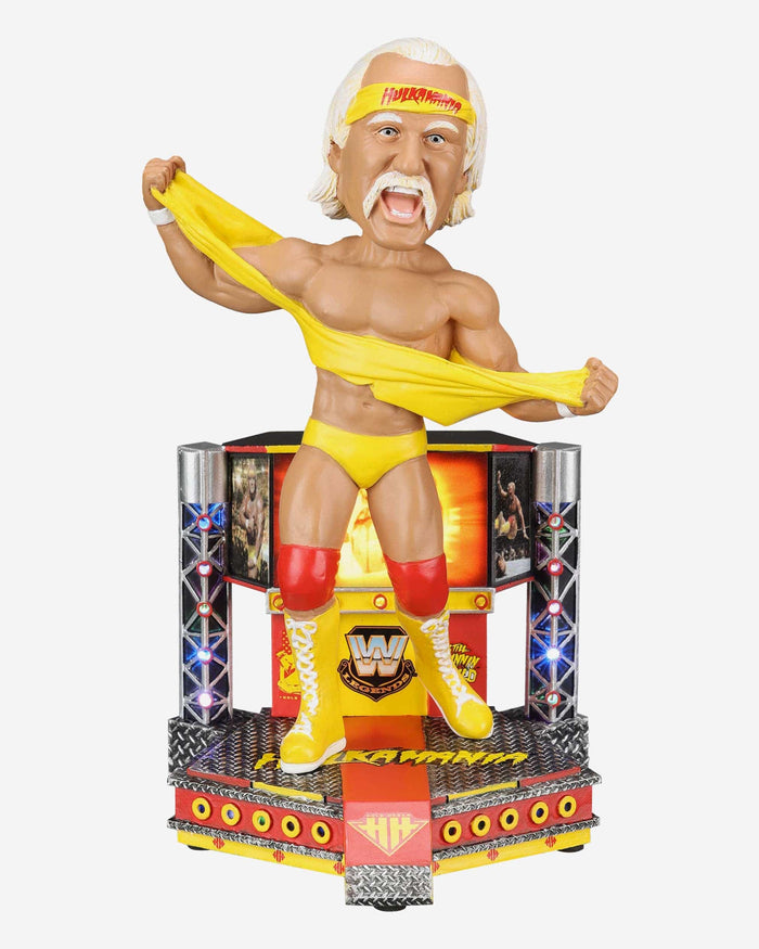Hulk Hogan WWE Light Up Stage Entrance Bobblehead FOCO - FOCO.com