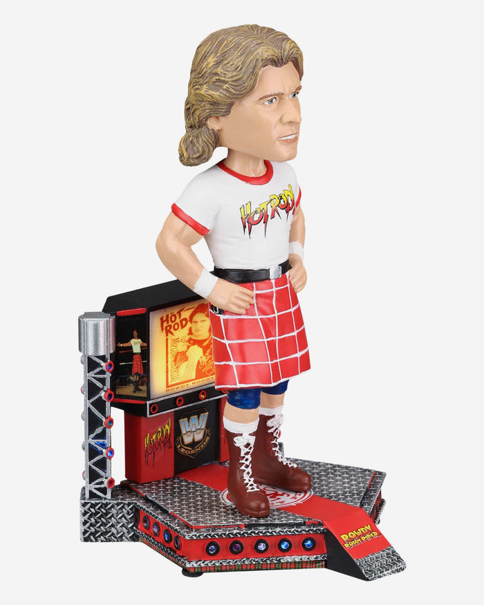 Rowdy Roddy Piper WWE Light Up Stage Entrance Bobblehead FOCO - FOCO.com