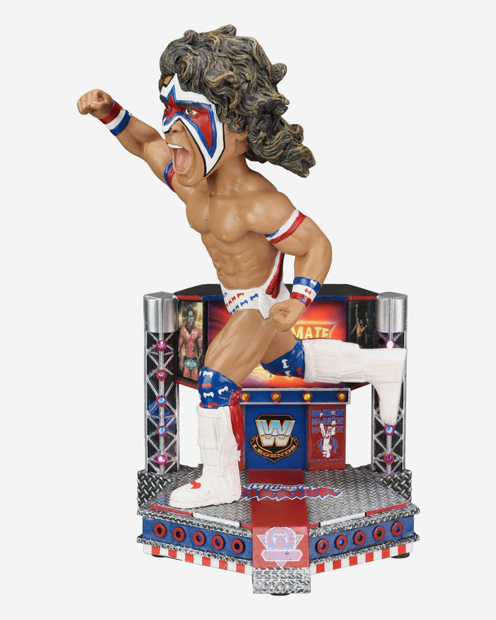 Ultimate Warrior WWE Light Up Stage Entrance Bobblehead FOCO - FOCO.com