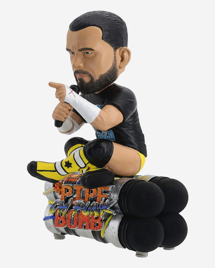 CM Punk WWE Pipe Bomb Bobblehead FOCO - FOCO.com