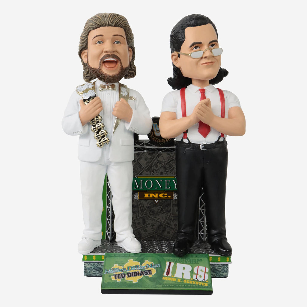Ted DiBiase & IRS Money Inc WWE Tag Team Bobblehead FOCO - FOCO.com