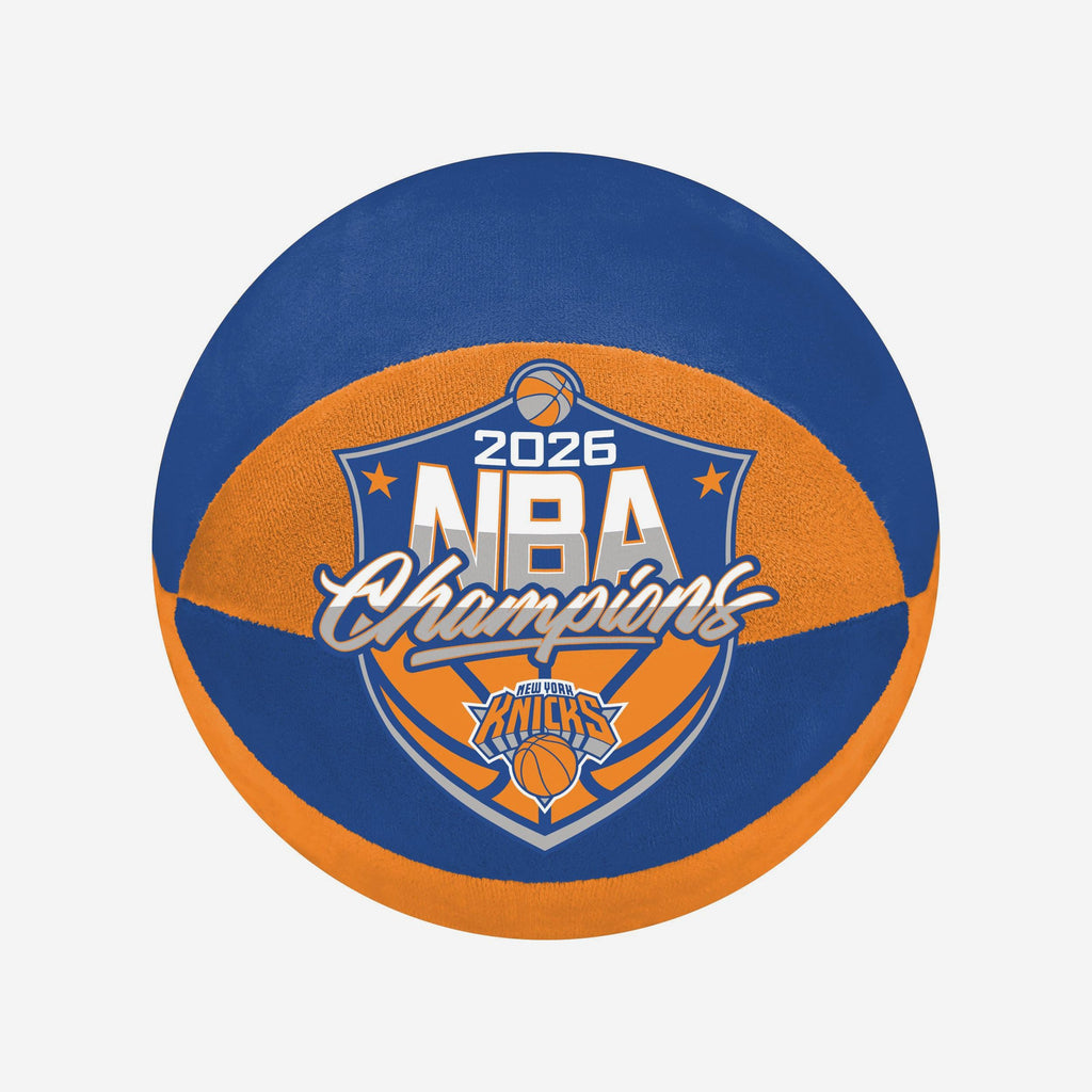 New York Knicks 2026 NBA Champions Plush Basketball FOCO - FOCO.com