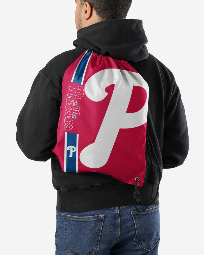 Philadelphia Phillies Big Logo Drawstring Backpack FOCO - FOCO.com