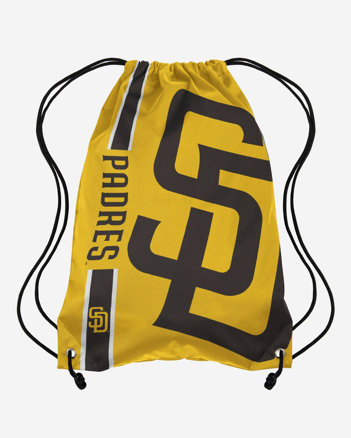 San Diego Padres Big Logo Drawstring Backpack FOCO - FOCO.com