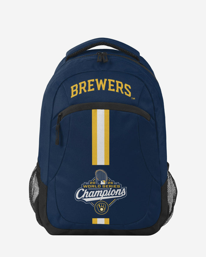Milwaukee Brewers 2026 World Series Champions Action Backpack FOCO - FOCO.com