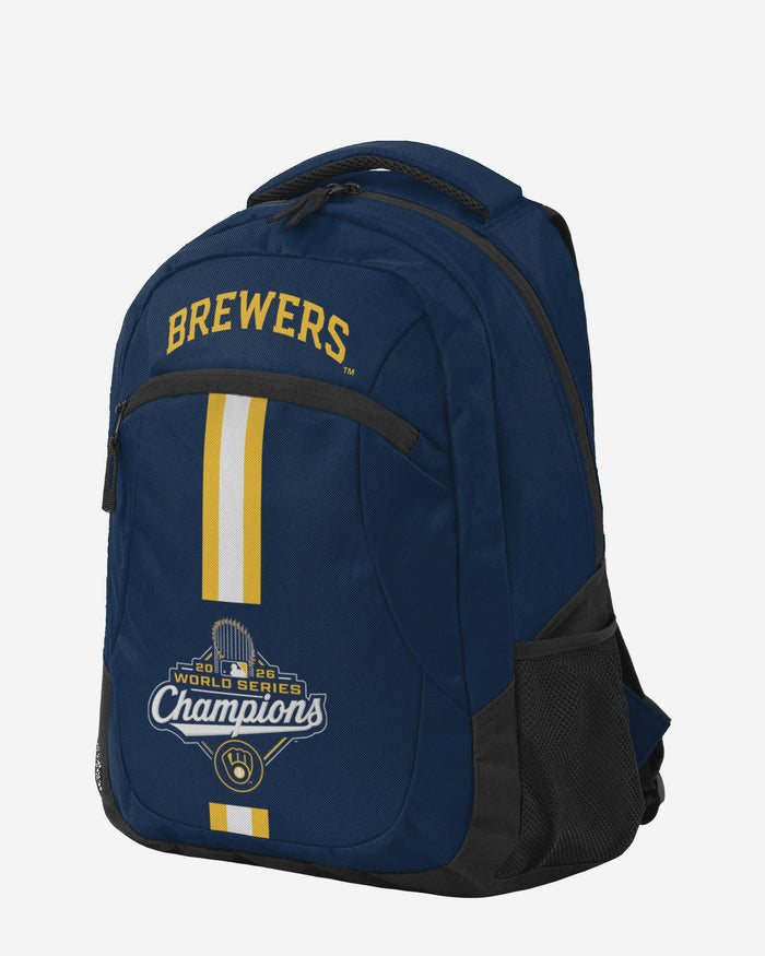 Milwaukee Brewers 2026 World Series Champions Action Backpack FOCO - FOCO.com