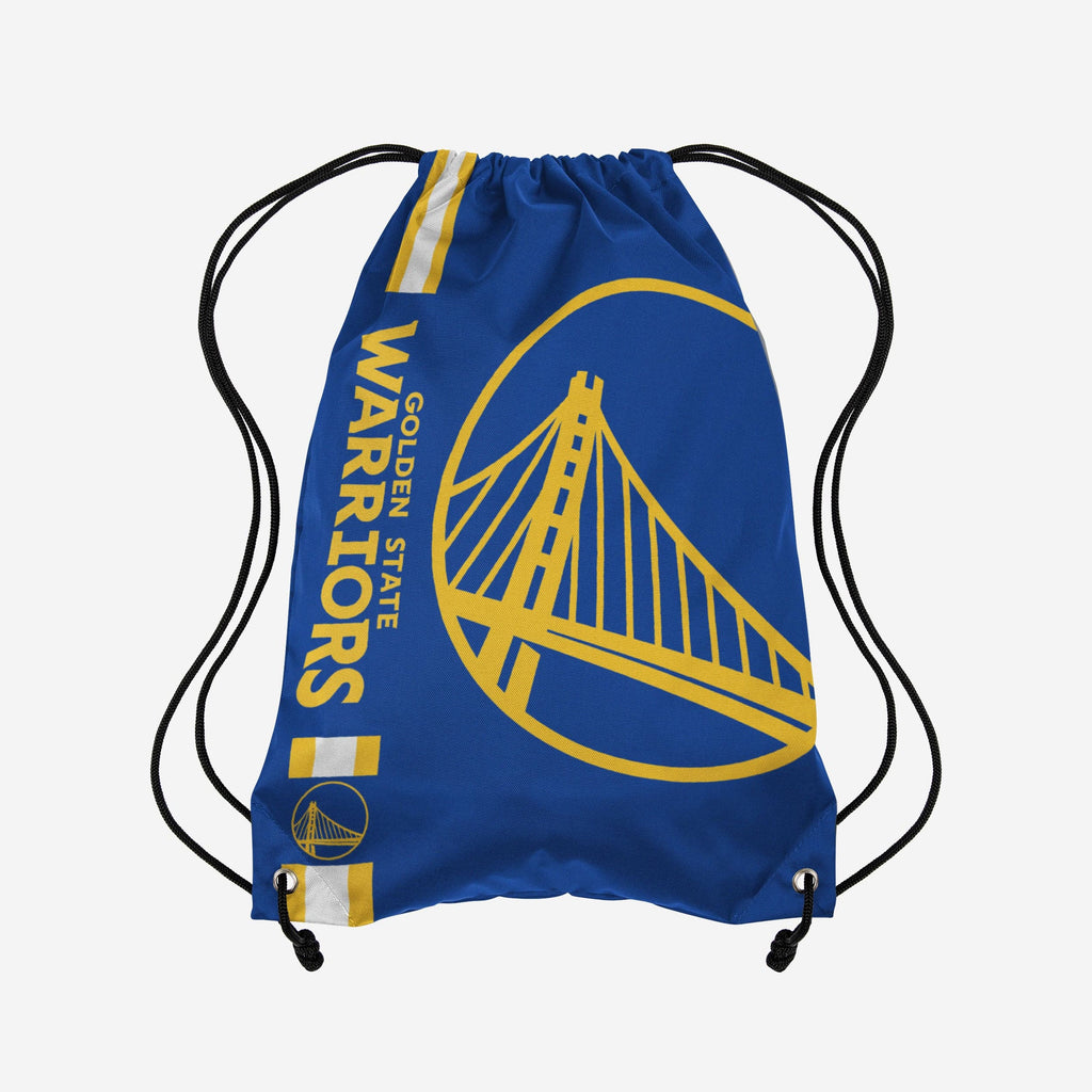 Golden State Warriors Big Logo Drawstring Backpack FOCO - FOCO.com