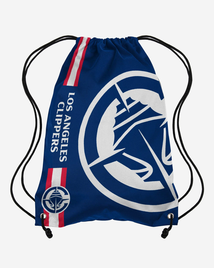 Los Angeles Clippers Big Logo Drawstring Backpack FOCO - FOCO.com