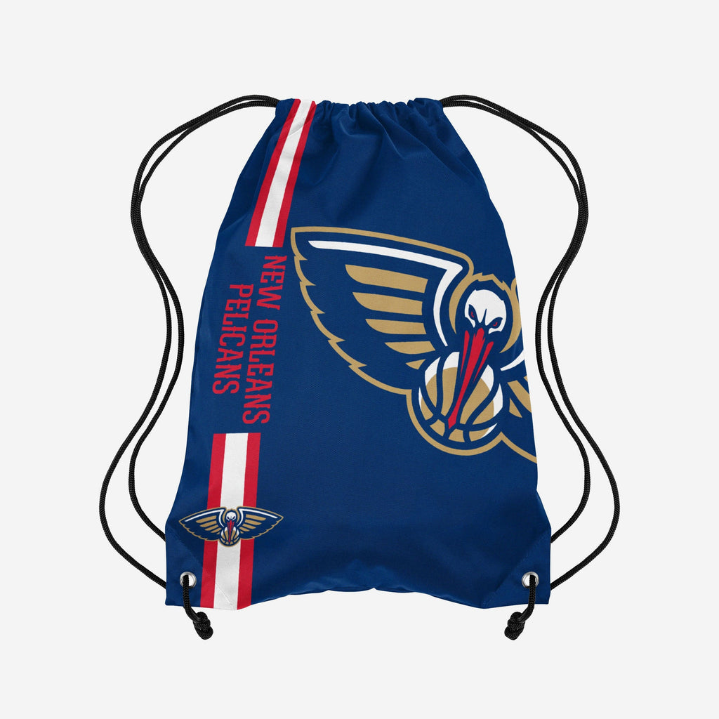 New Orleans Pelicans Big Logo Drawstring Backpack FOCO - FOCO.com