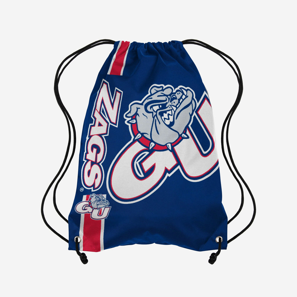 Gonzaga Bulldogs Big Logo Drawstring Backpack FOCO - FOCO.com