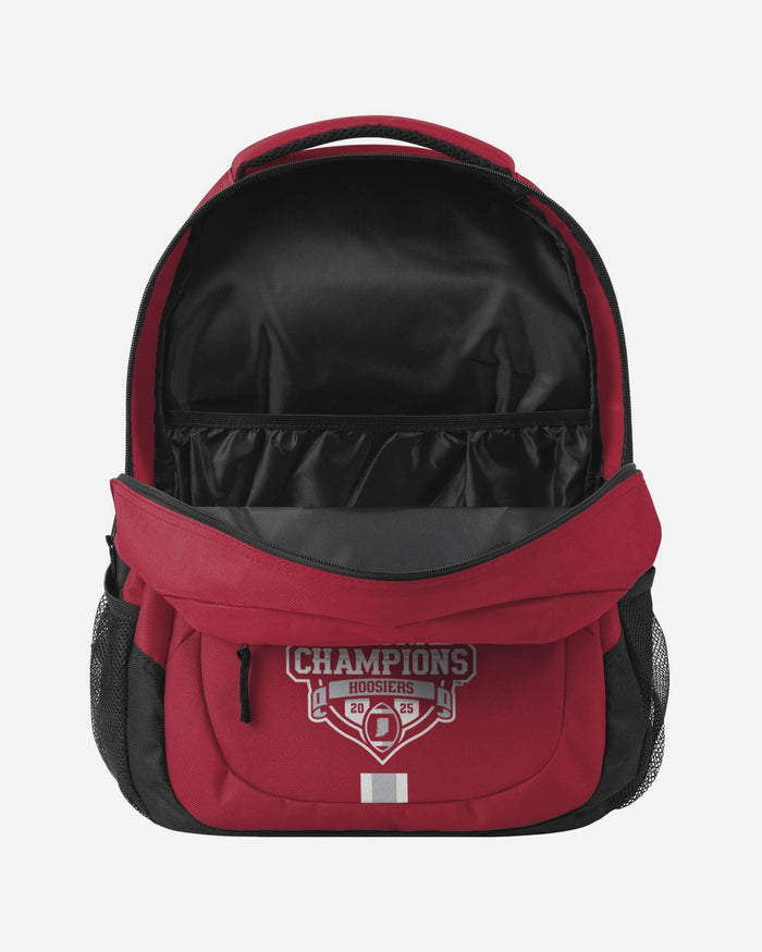 Indiana Hoosiers 2025 Football National Champions Team Stripe Backpack FOCO - FOCO.com