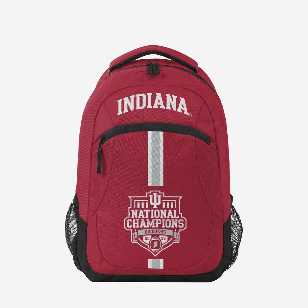 Indiana Hoosiers 2025 Football National Champions Team Stripe Backpack FOCO - FOCO.com
