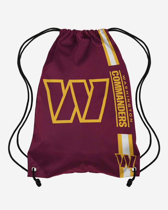 Washington Commanders Original Big Logo Drawstring Backpack FOCO - FOCO.com