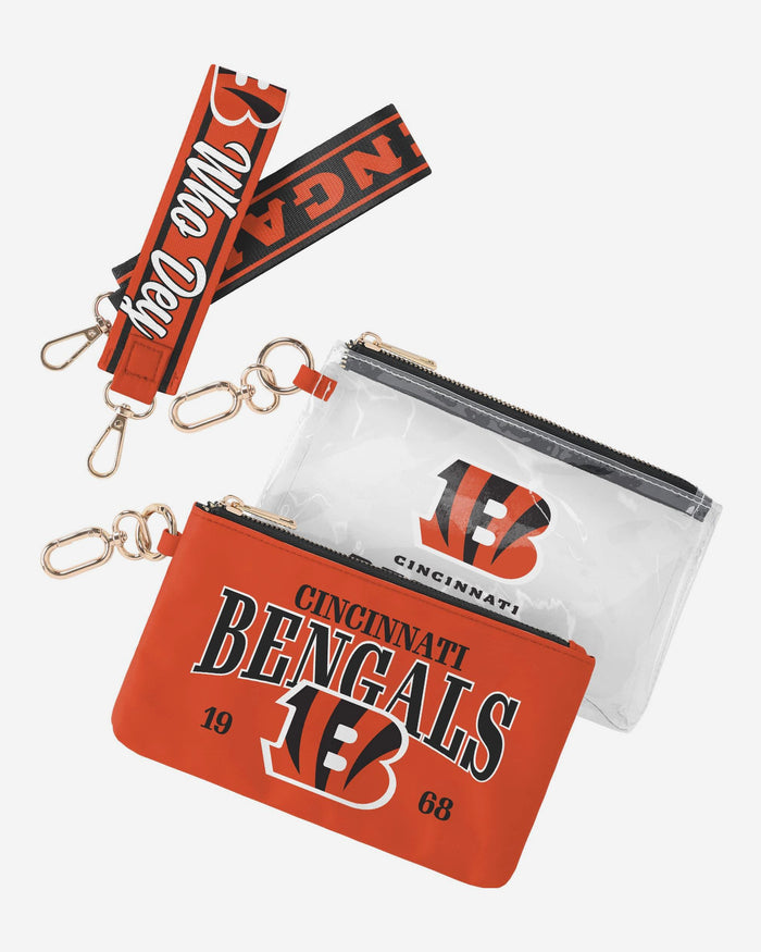 Cincinnati Bengals 2 Pack Wristlet FOCO - FOCO.com